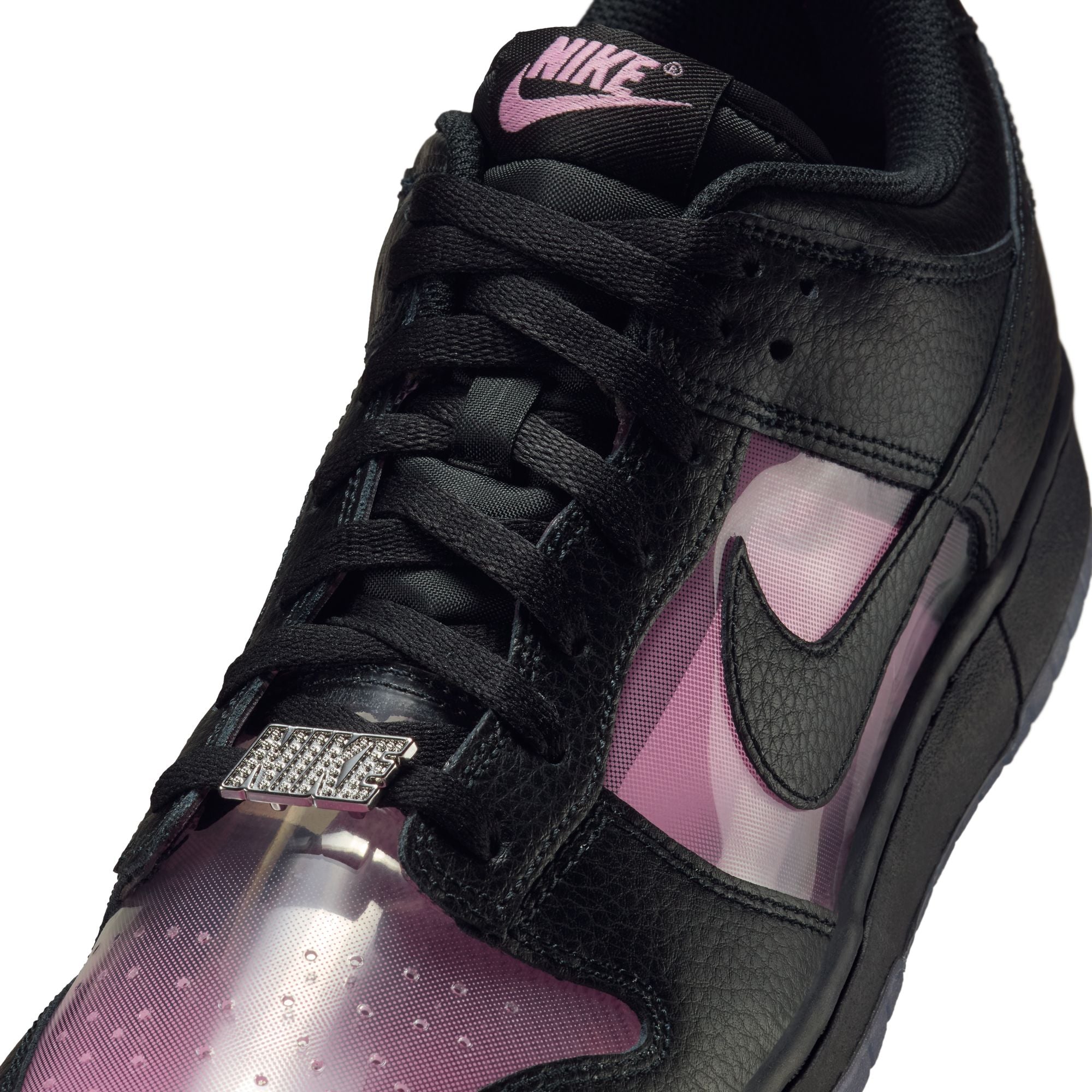 Dunk Low Black and Pink Rise