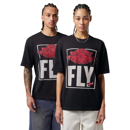 Air Jordan x Levi's  Black T-Shirt