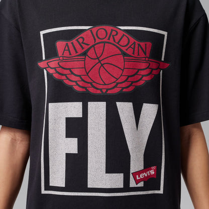 Air Jordan x Levi's  Black T-Shirt