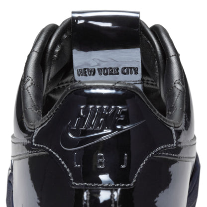 LeBron James × Nike Air Force 1 Black Patent