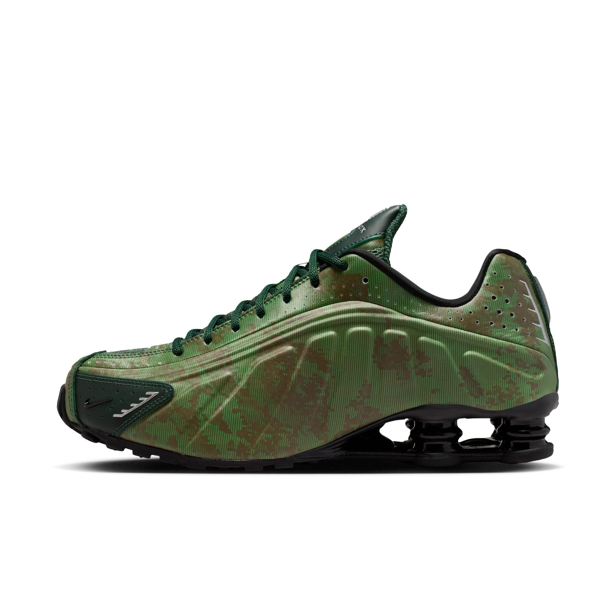Shox R4 Noble Green and Team Kelly