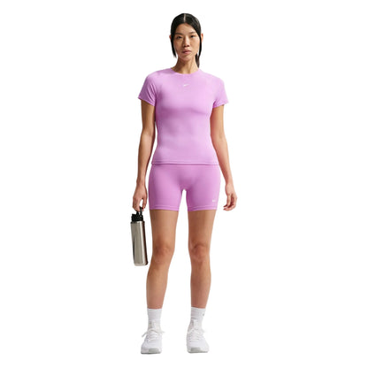 Pro 365 5Inch Mid Rise Purple Shorts