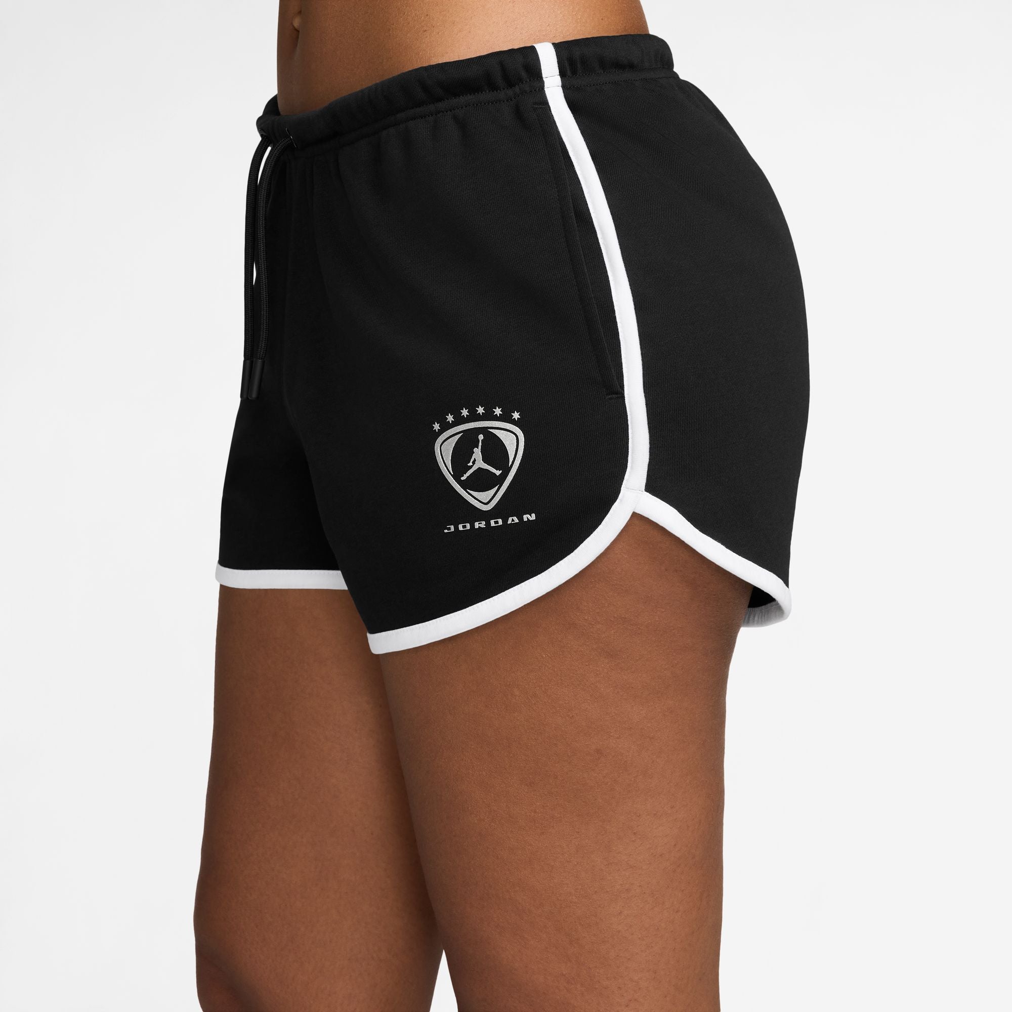 Jordan Brooklyn Fleece  Black Shorts