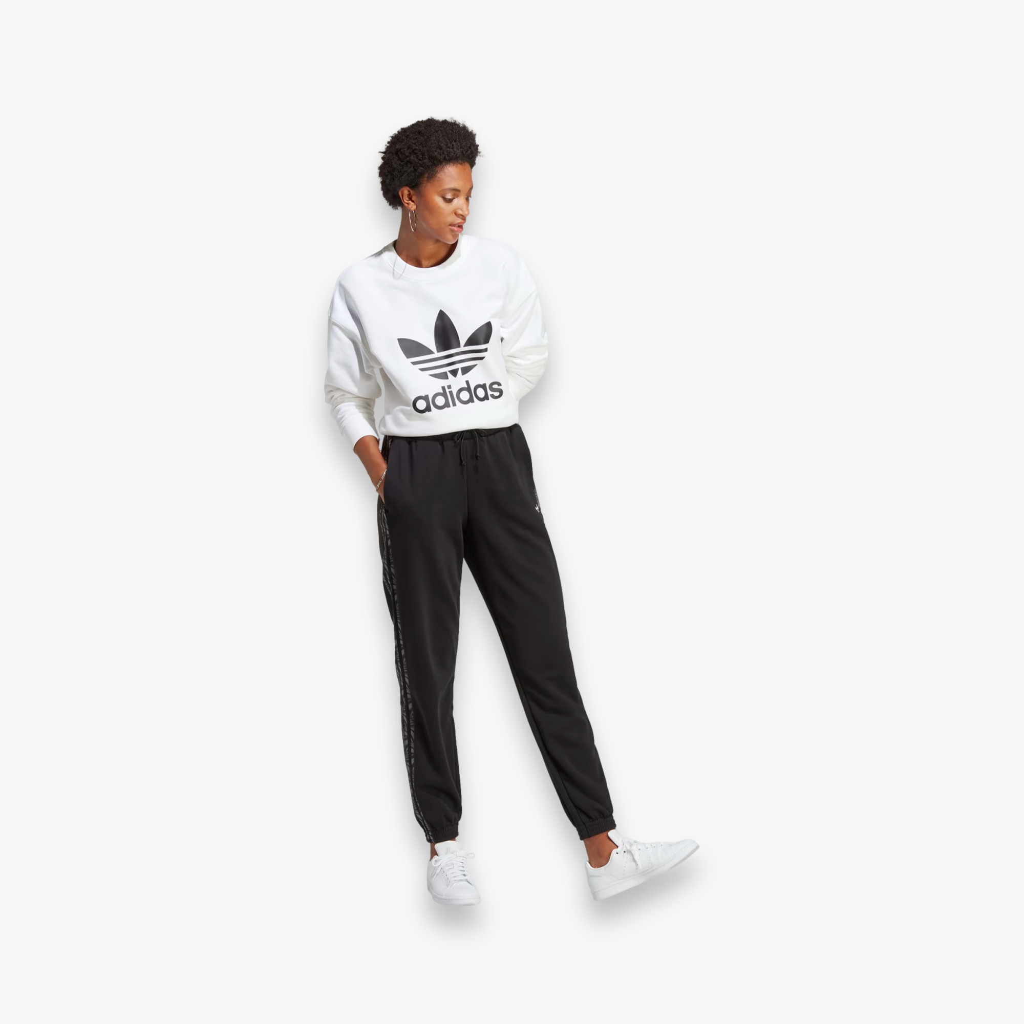Abstract Animal Print Joggers Pant