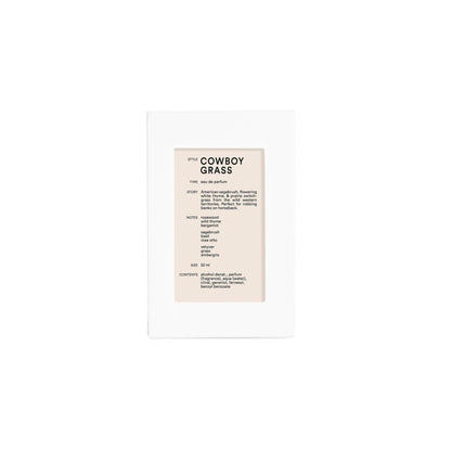 Cowboy Grass Perfume