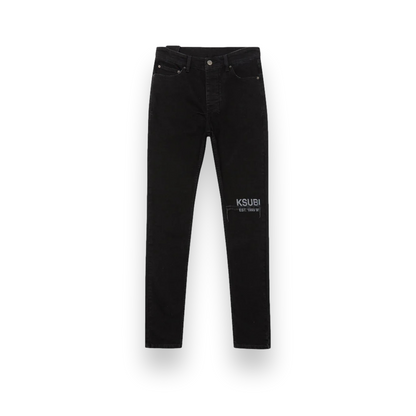 Chitch Laid Black Est Jean