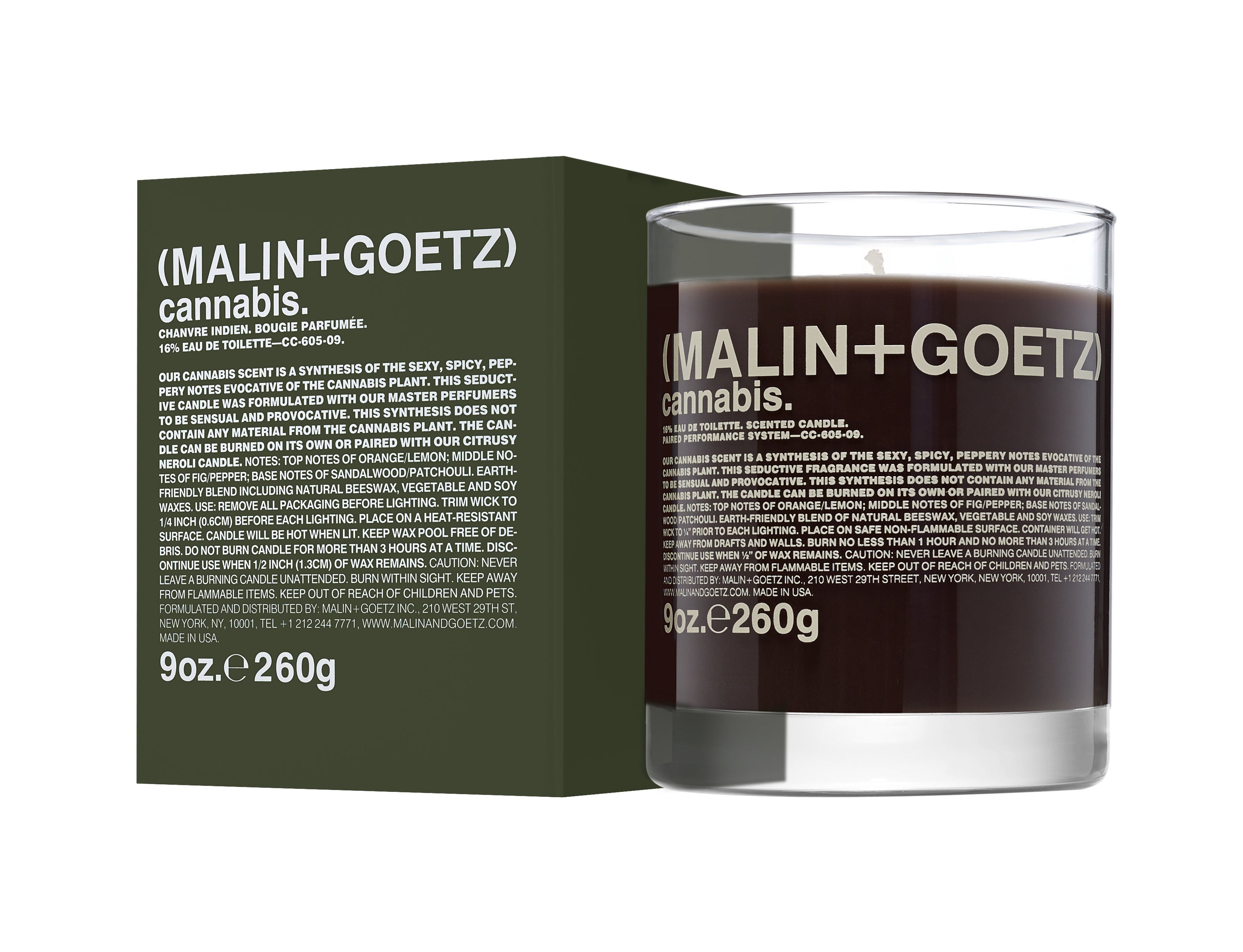 Cannabis Candle