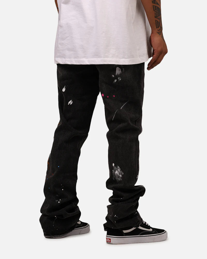 B679 Worn In Painted Pants