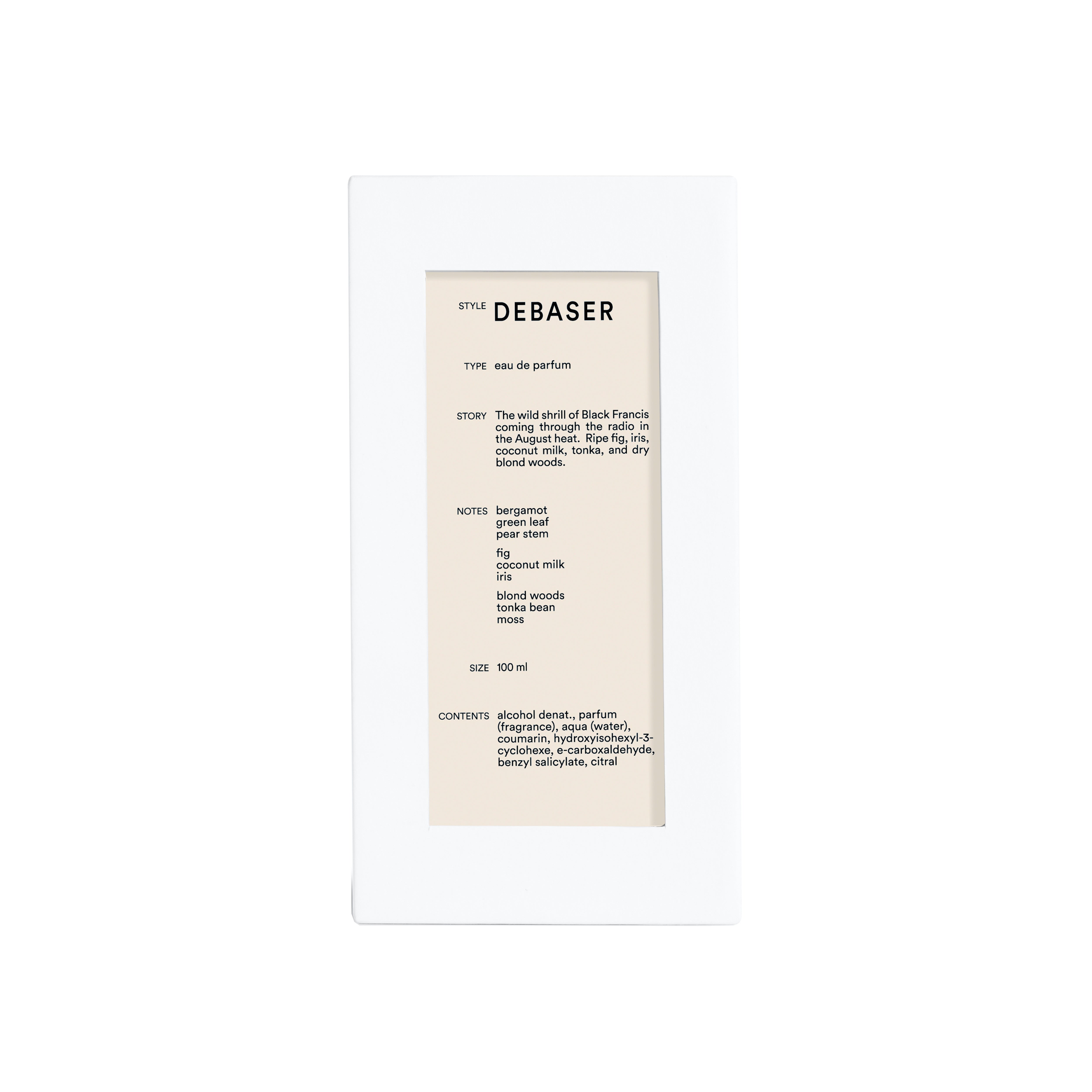 Debaser Perfume
