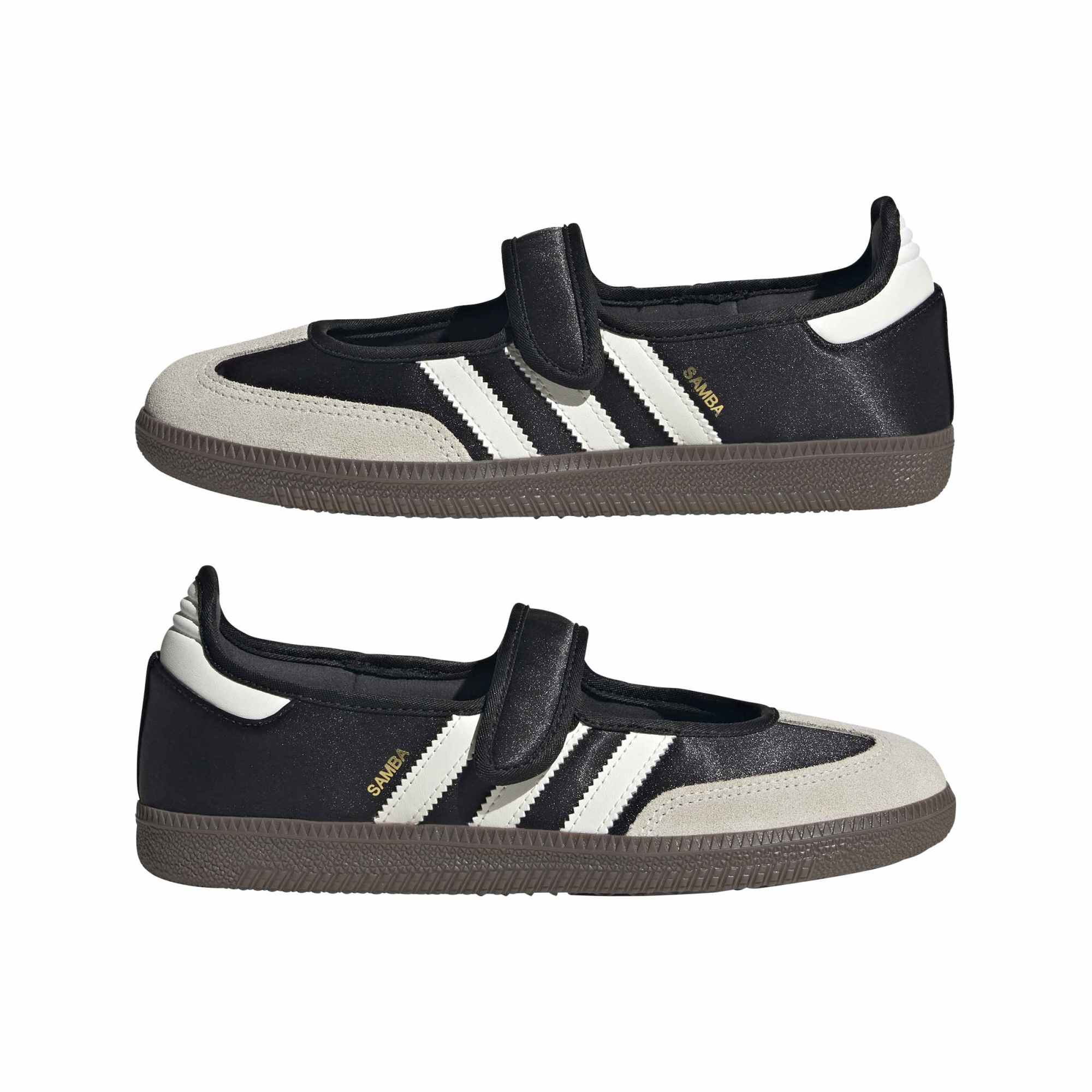 Samba Jane Core Black Off White Gold Metallic