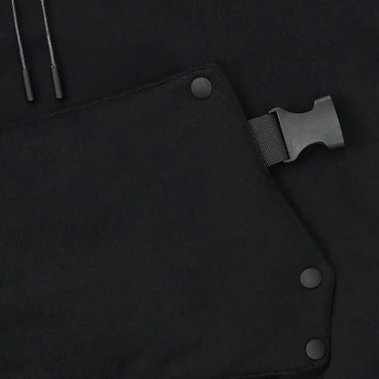 Hector Black Pullover Hoodie