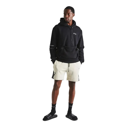 Hector Black Pullover Hoodie