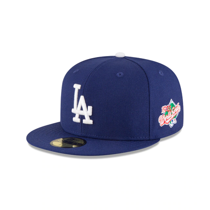 1988 Ws La Dodgers Hat Fitted (Blur Img)