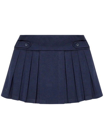 Pleated Ponte Skort