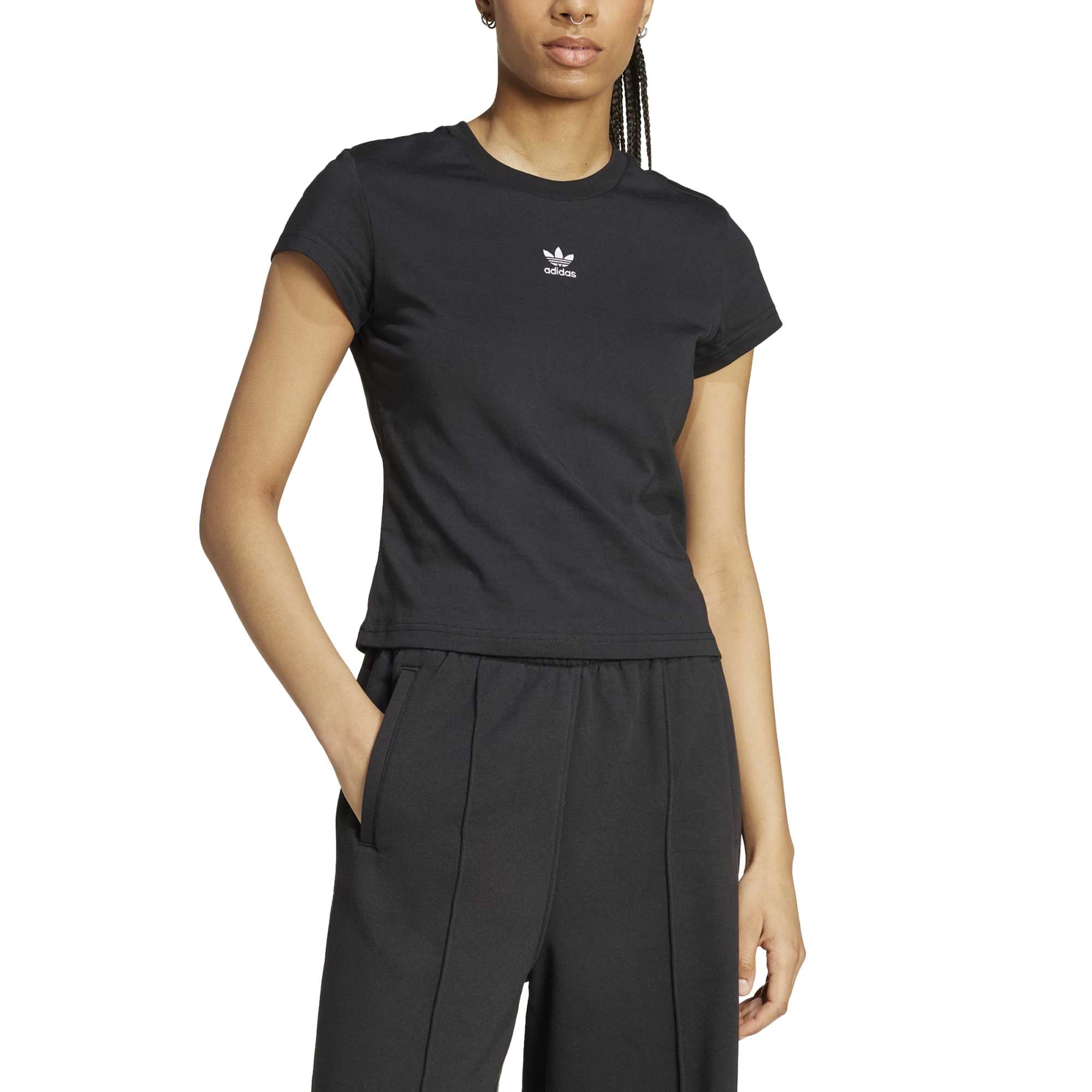 Black Essentials Slim T-Shirt