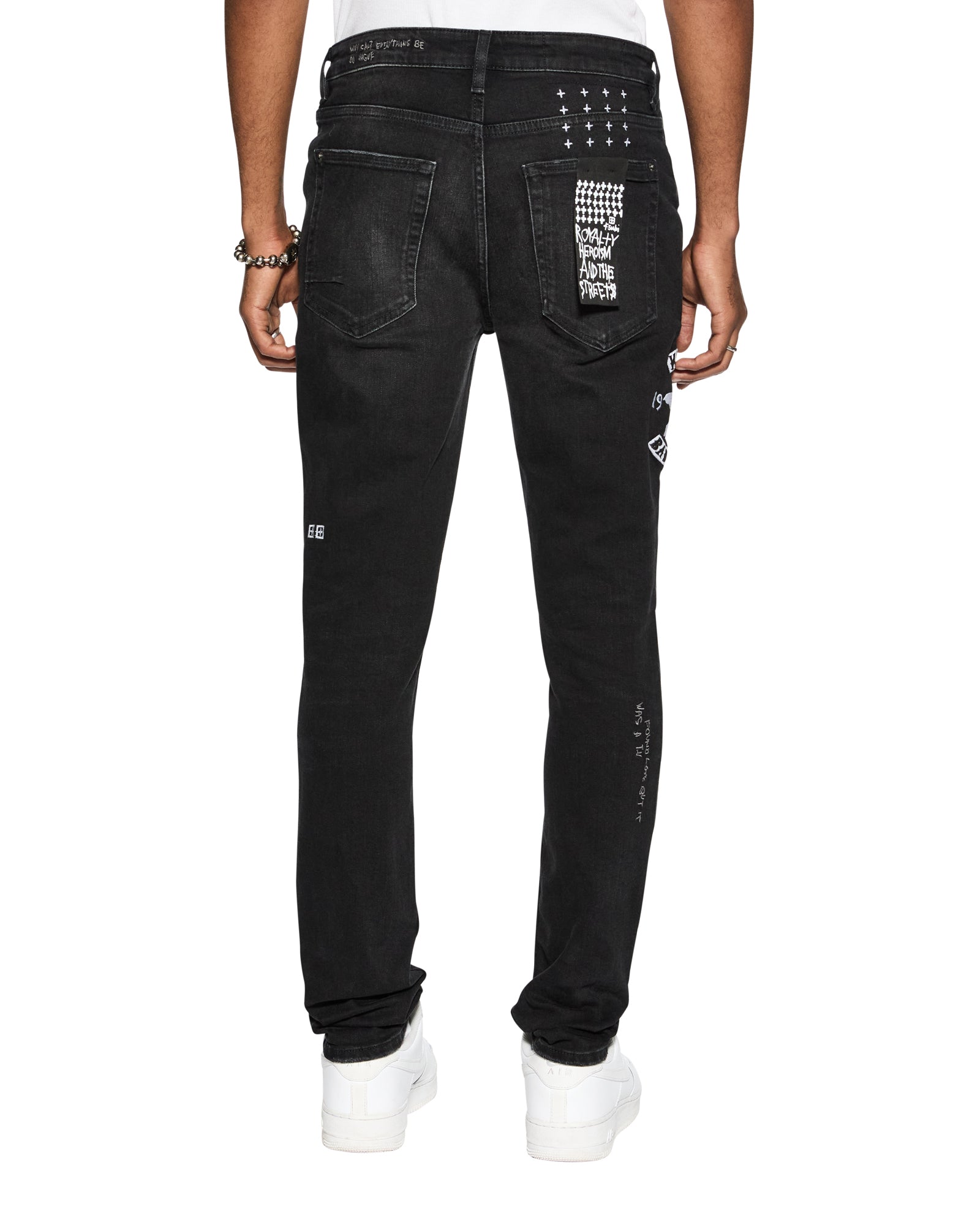 Van Winkle Baddies Black Jeans