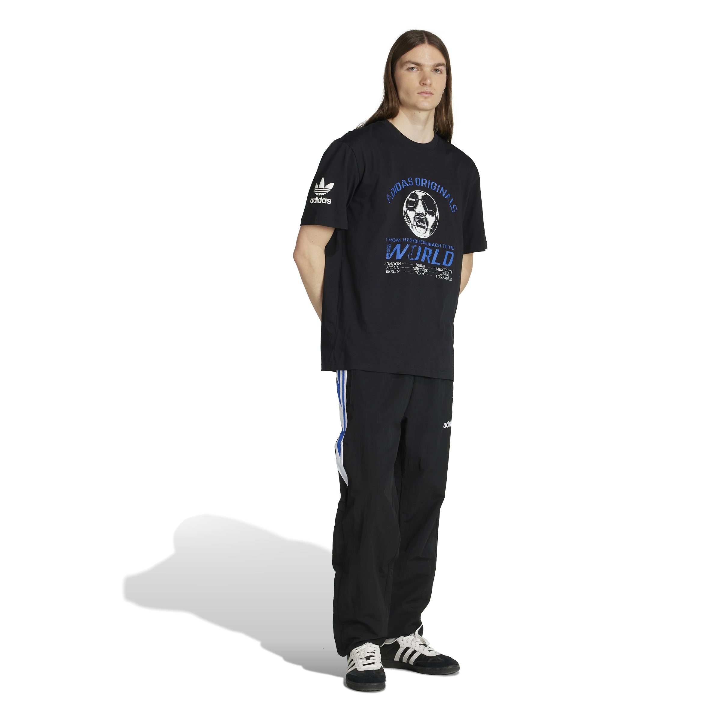 Track  Black & White & Blue Pant