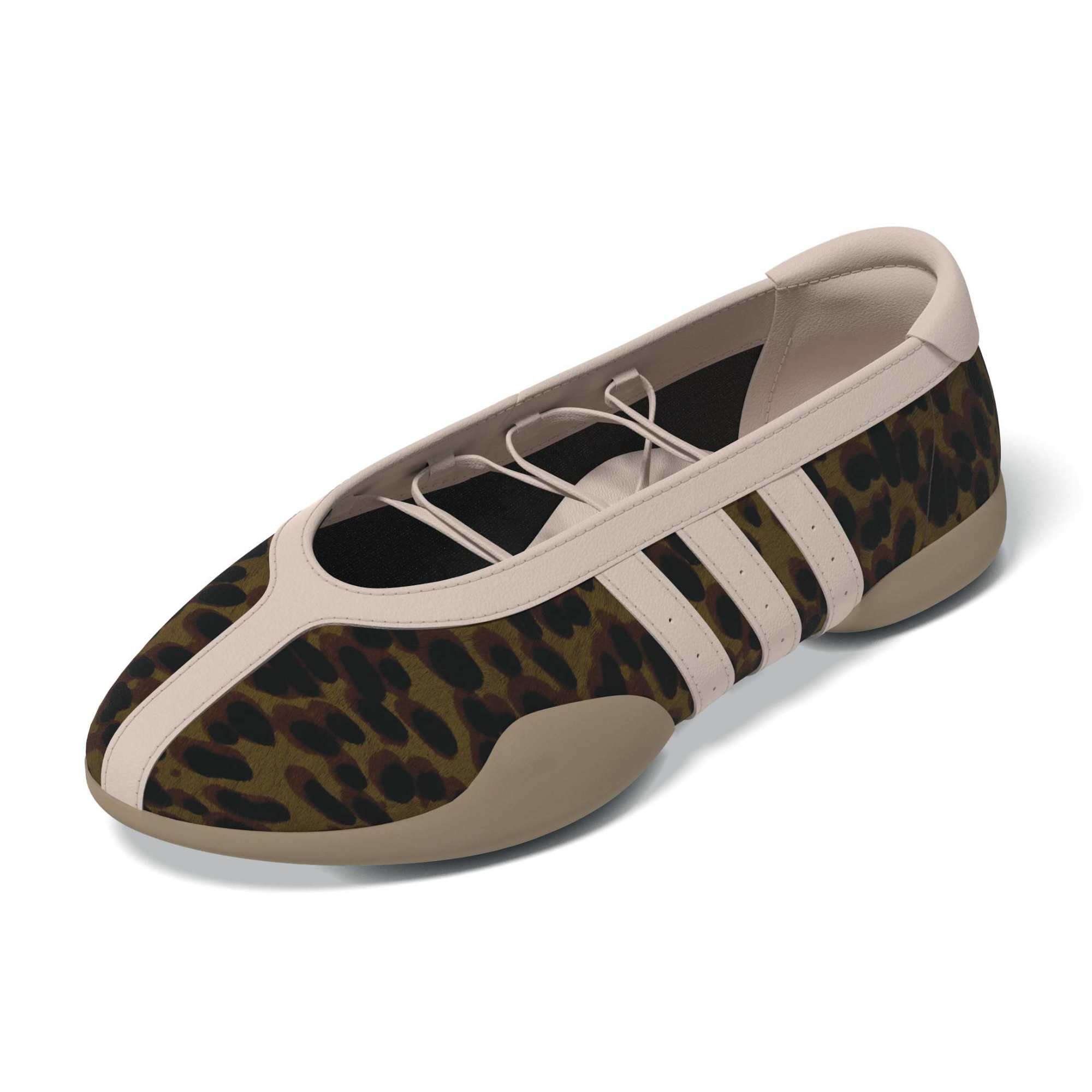 Taekwondo Mei Ballet Leopard Print Clear Pink