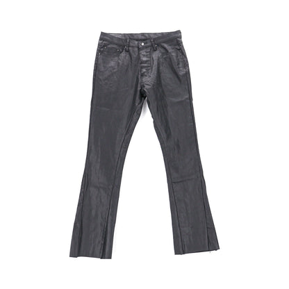 B447 Waxed Flare Denim