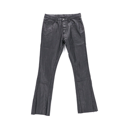 B447 Waxed Flare Denim