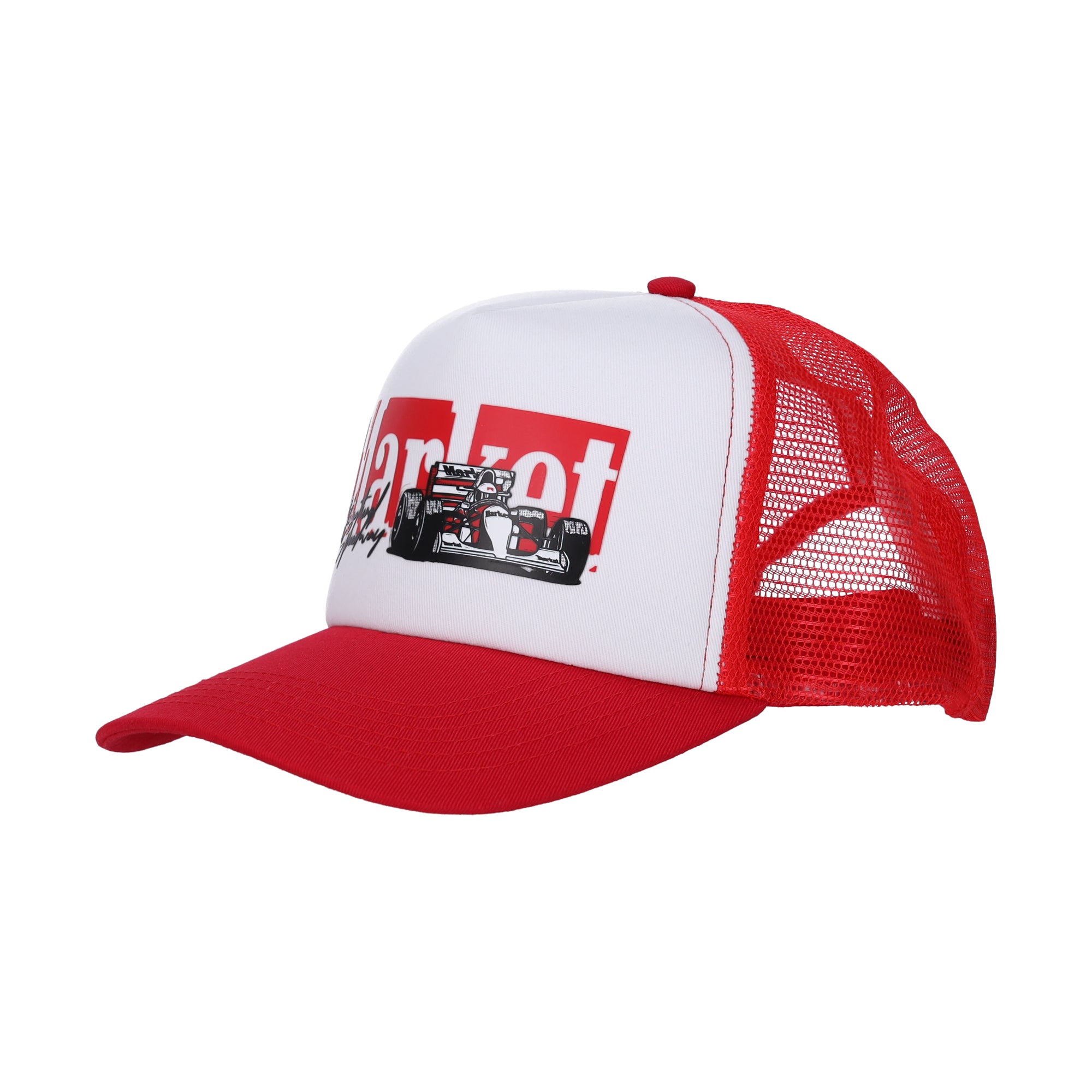 Formula One Trucker Red Hat