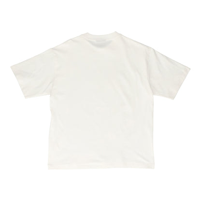 Scribbled Formula One UV  White T-Shirt