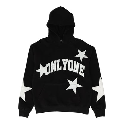 Only One Star Sport Black Pullover Matching Set