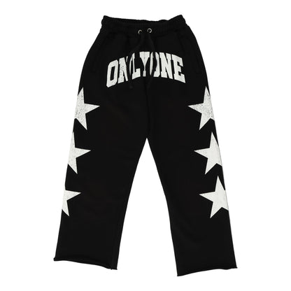 Only One Star Sport Black Pullover Matching Set