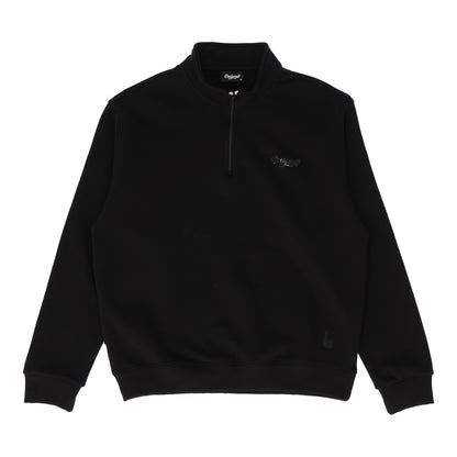 Everyday Black Quarter Zip Sweatshirt