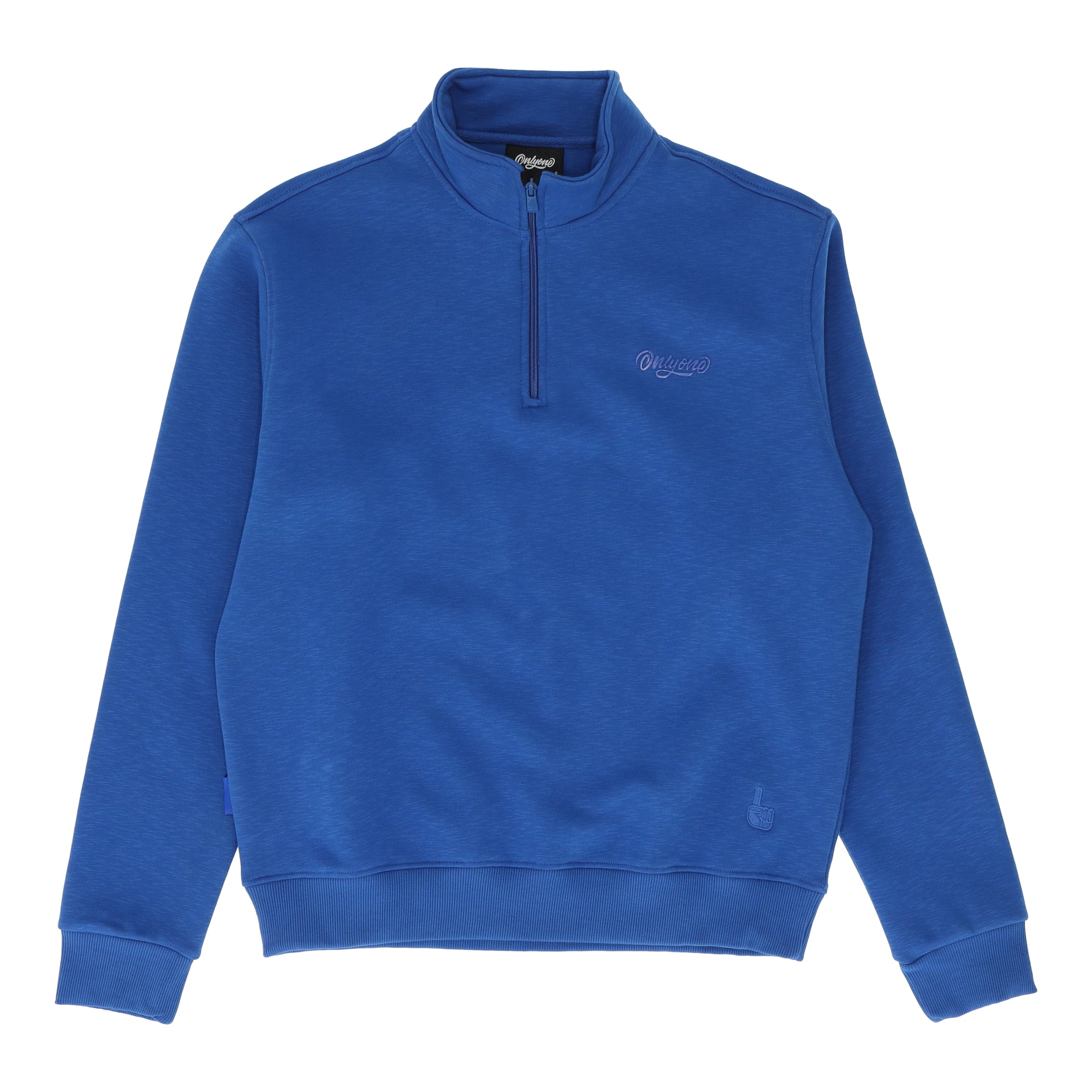Everyday Quarter Zip Blue Sweatshirt