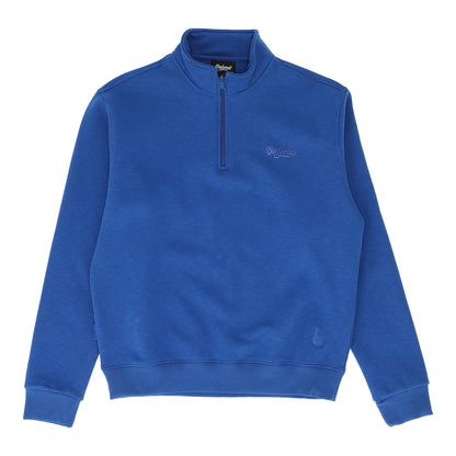 Everyday Quarter Zip Blue Sweatshirt