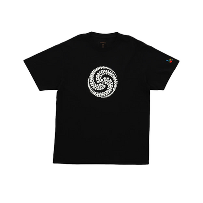 Ivy Yin Yang Swirl Logo Domino T-Shirt U.S.A