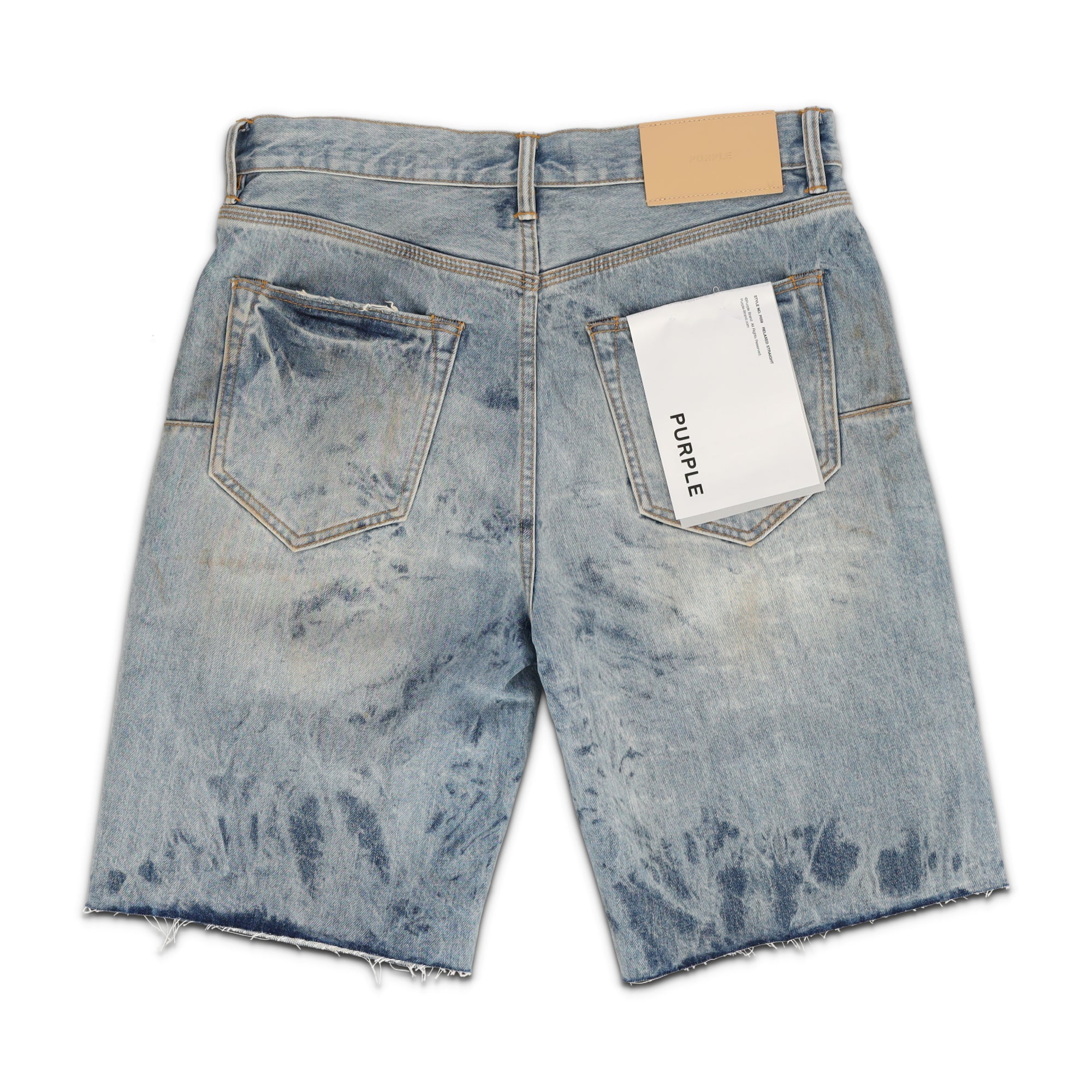 Mixed Paint Shorts