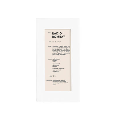 Radio Bombay Perfume