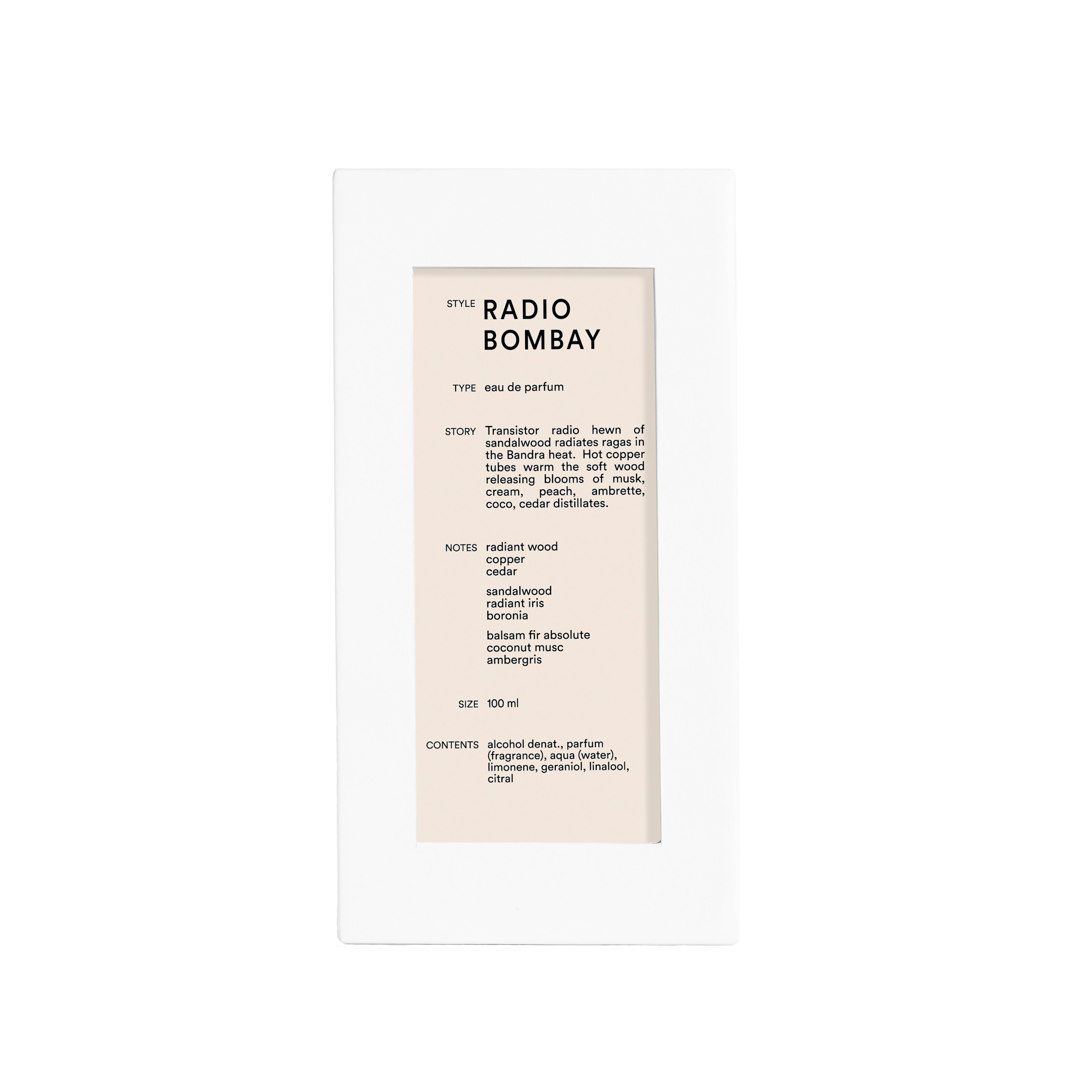 Radio Bombay Perfume