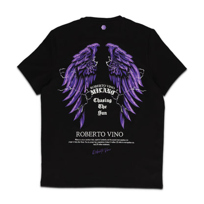 Chasing The Sun RV Cracks T shirt Black