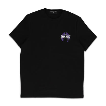 Chasing The Sun RV Cracks T shirt Black