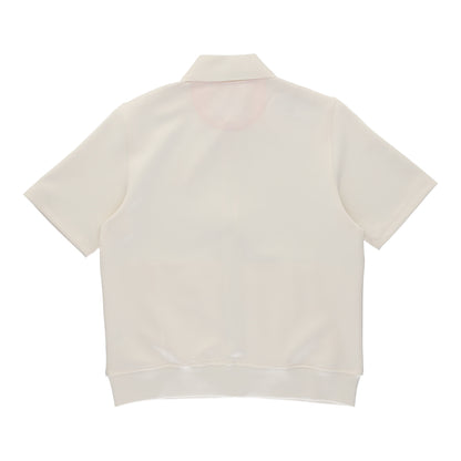 Urso Short Sleeve White Track Jacket