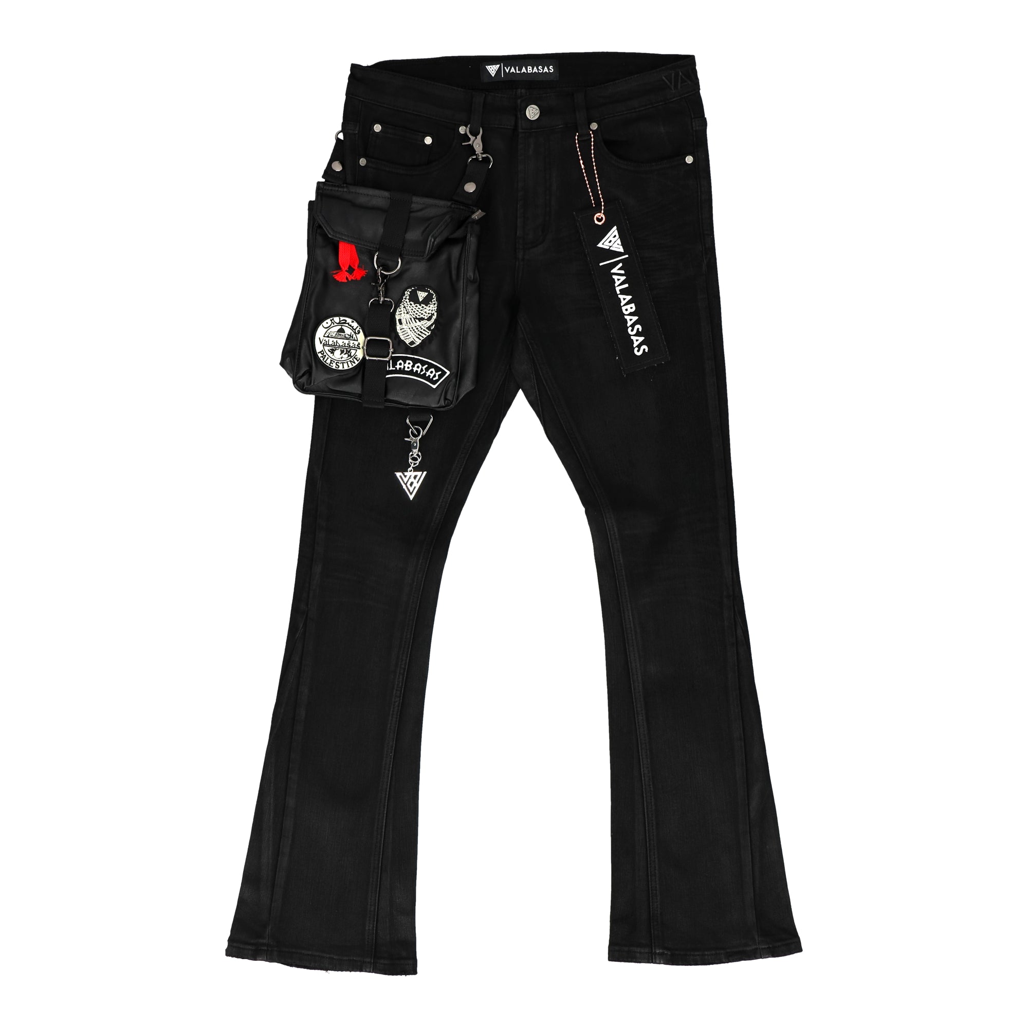 Story Black Waxed Denim