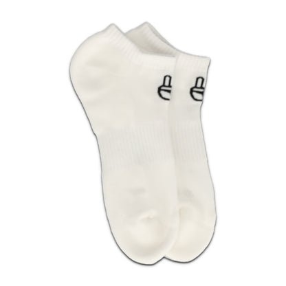 Everyday Ankle No Show Socks White