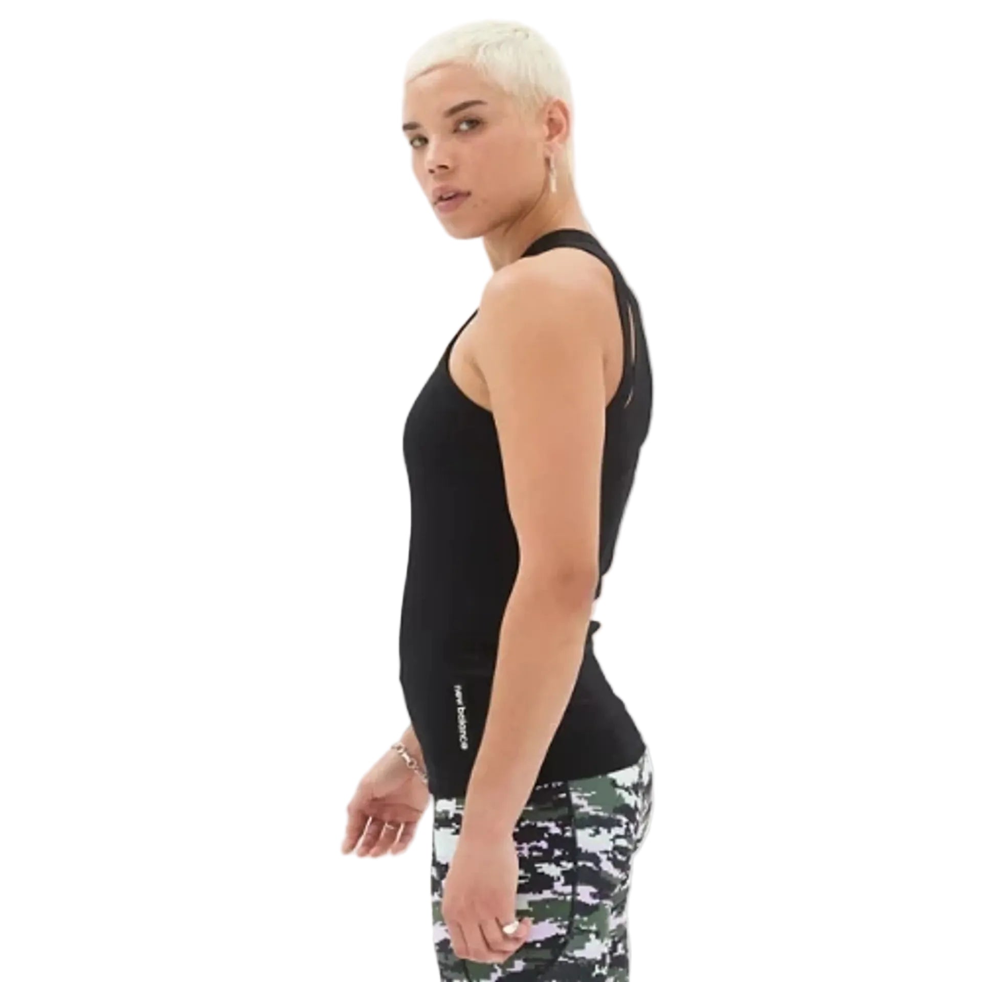 Perfect Rib Tank Black