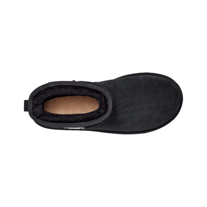 Classic Mini Side Logo Black Boots