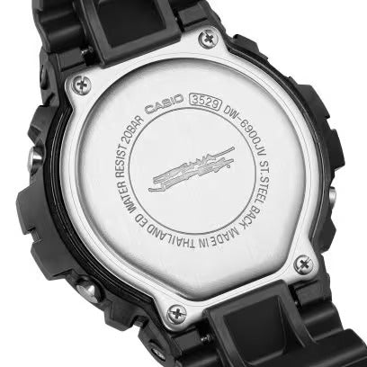 G-SHOCK x Joshua Vides 6900 Series Black Watch
