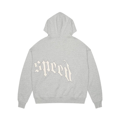 Og Logo  V2 Grey Silver Satin Boom Sweatsuit
