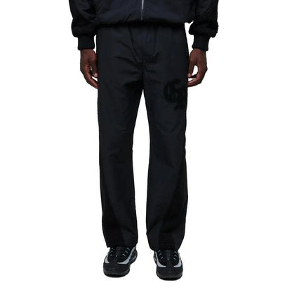 Tyson Mesh Panelled Black Pant