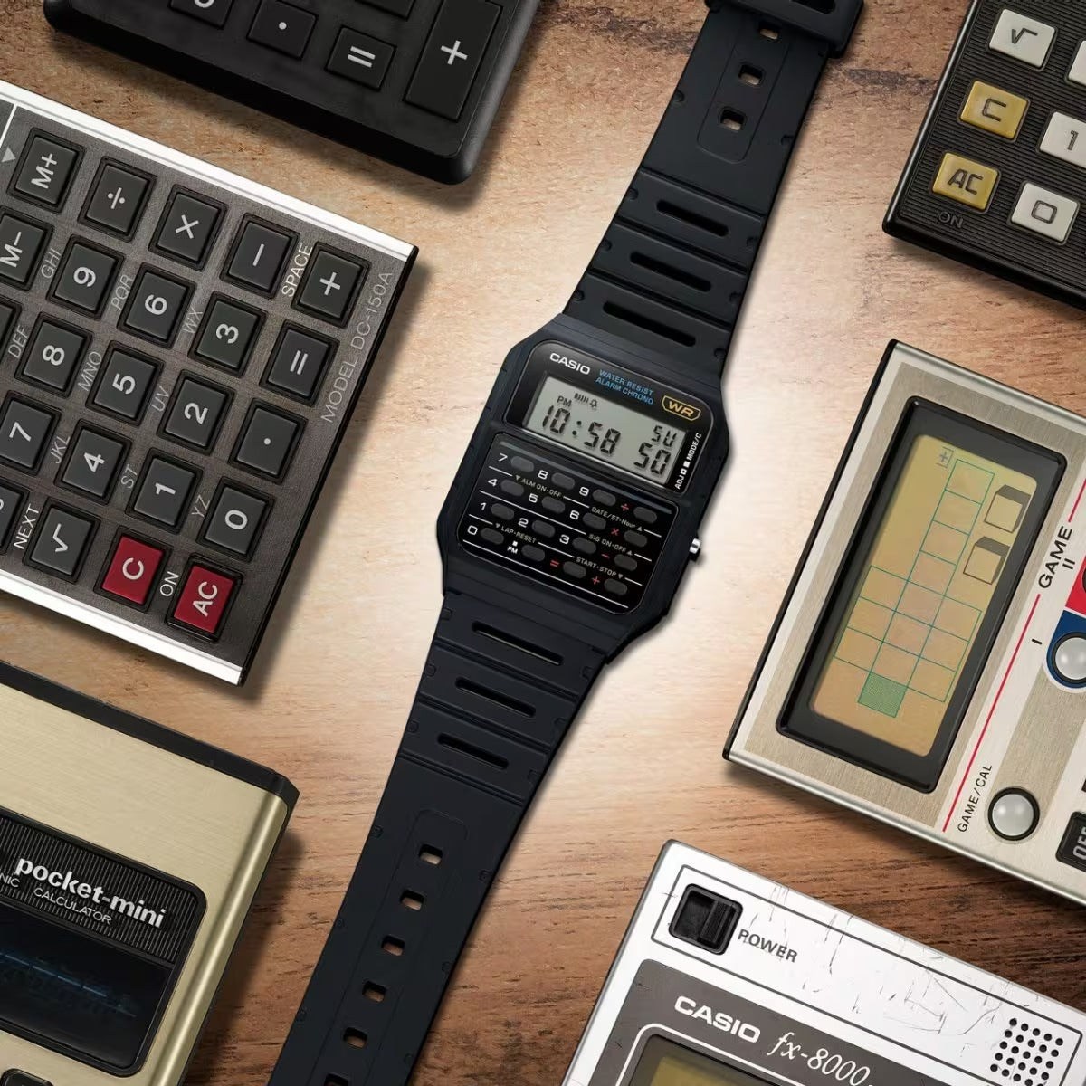 Data Bank 8-digit calculator Watch CA-53W-1