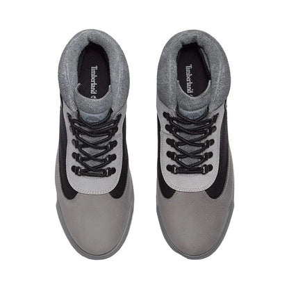 Field Mid Lace Up Gray Boots