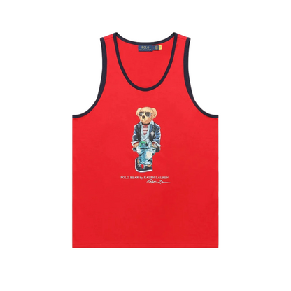 Polo Bear Jersey Tank Top