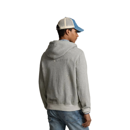 Ls Seeded Vintage Fleece Pullover Hoddie