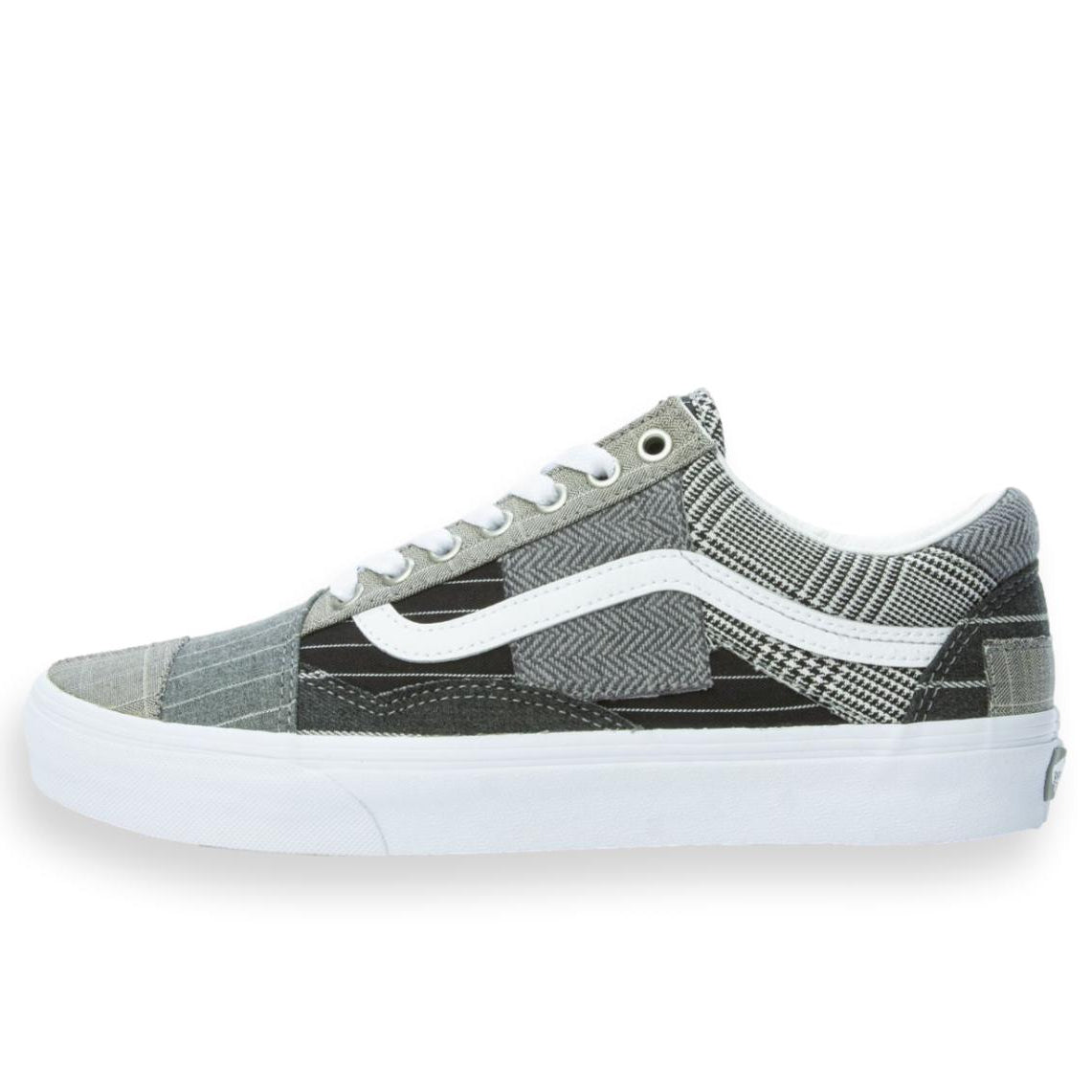 Old Skool Patchwork Conference Call Suiting Grey